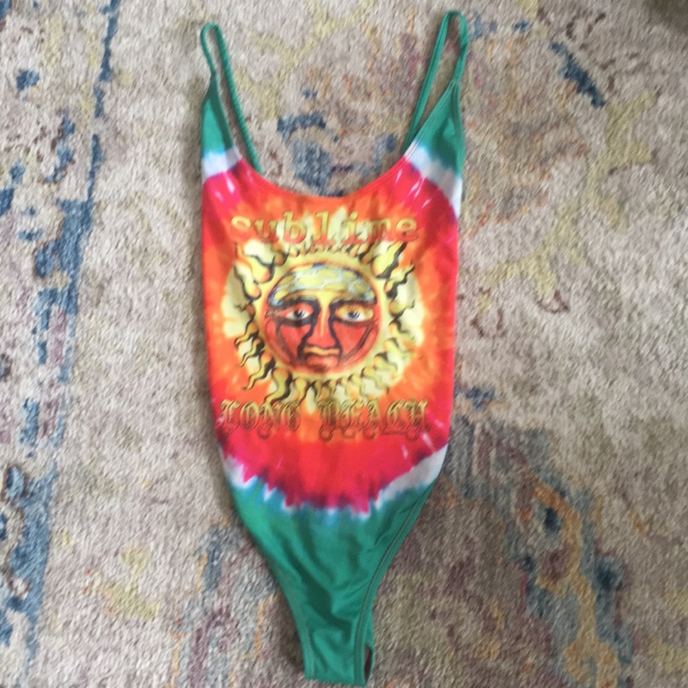 Sublime tie dye swimsuit